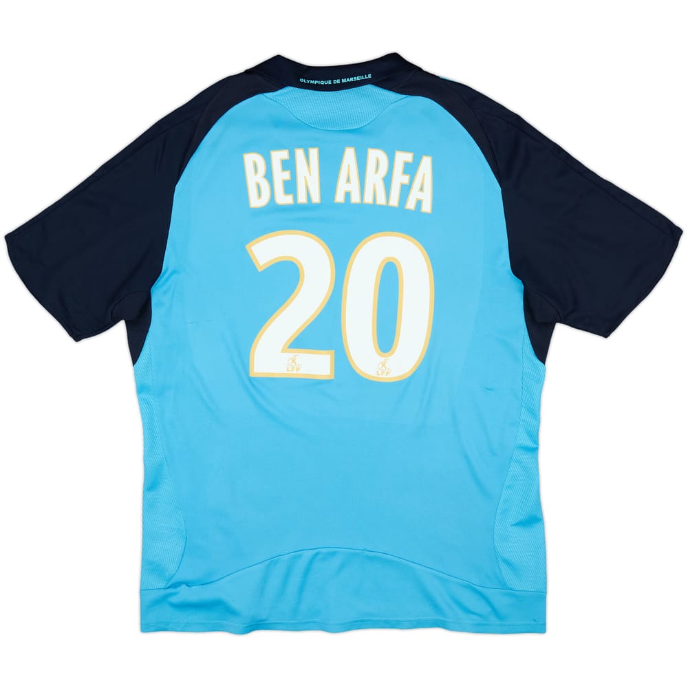2008-09 Olympique Marseille Away Shirt Ben Arfa #20 - 7/10 - (L)