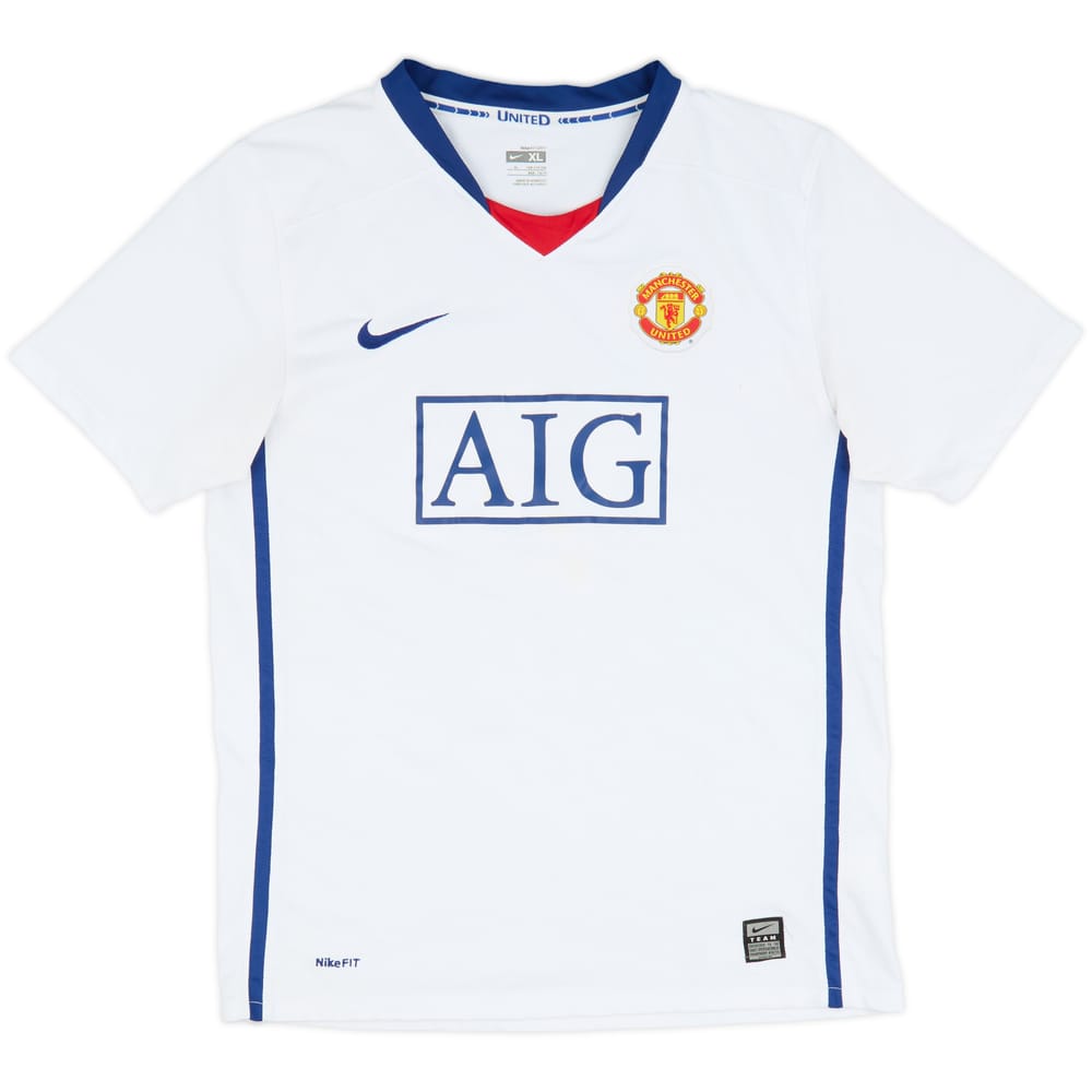 2008-10 Manchester United Away Shirt - 5/10 - (XL.Boys)