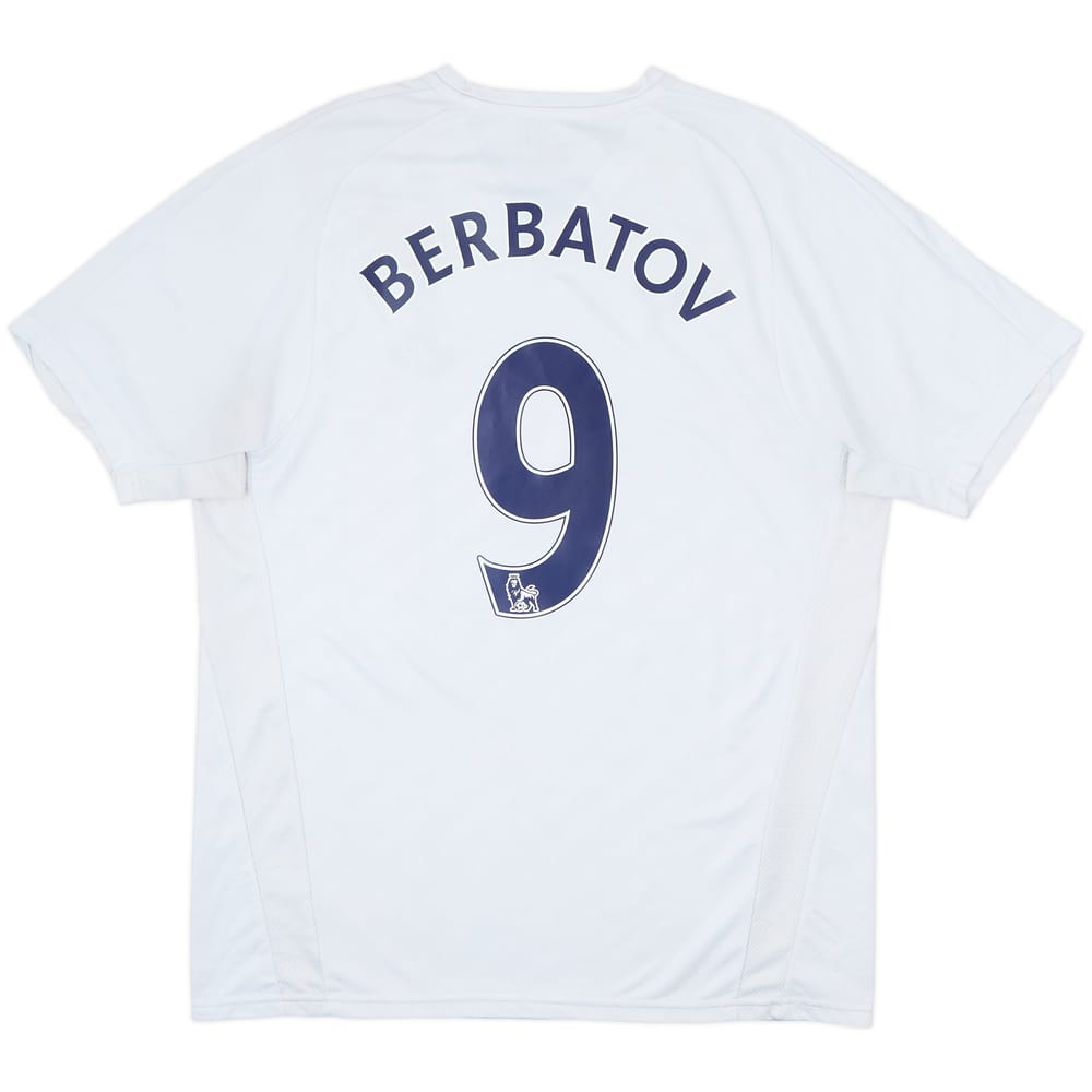 2007-08 Tottenham Home Shirt Berbatov #9 - 8/10 - (XL)