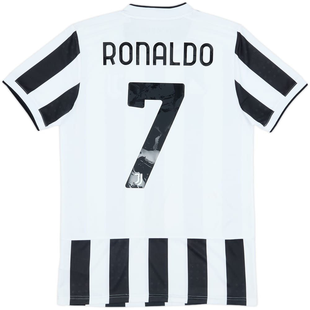 2021-22 Juventus Home Shirt Ronaldo #7 - 6/10 - (S)