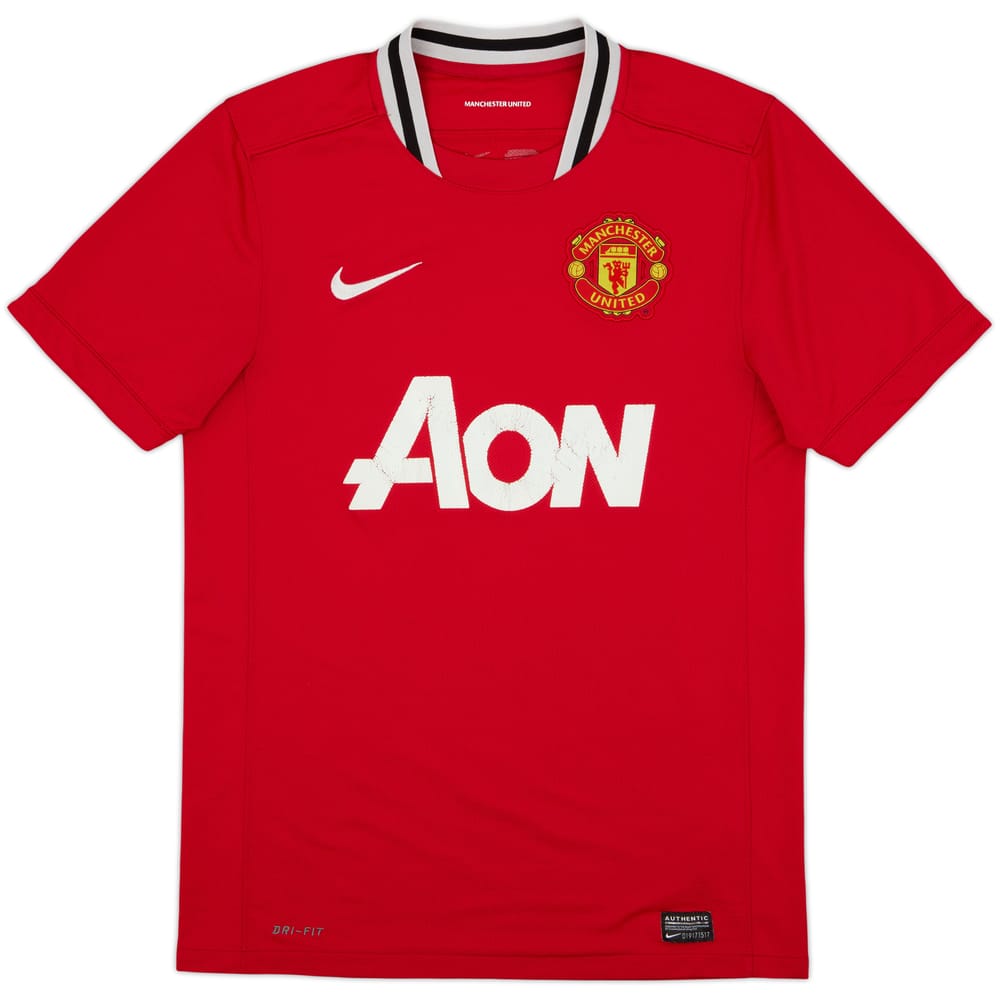 2011-12 Manchester United Home Shirt - 5/10 - (S)