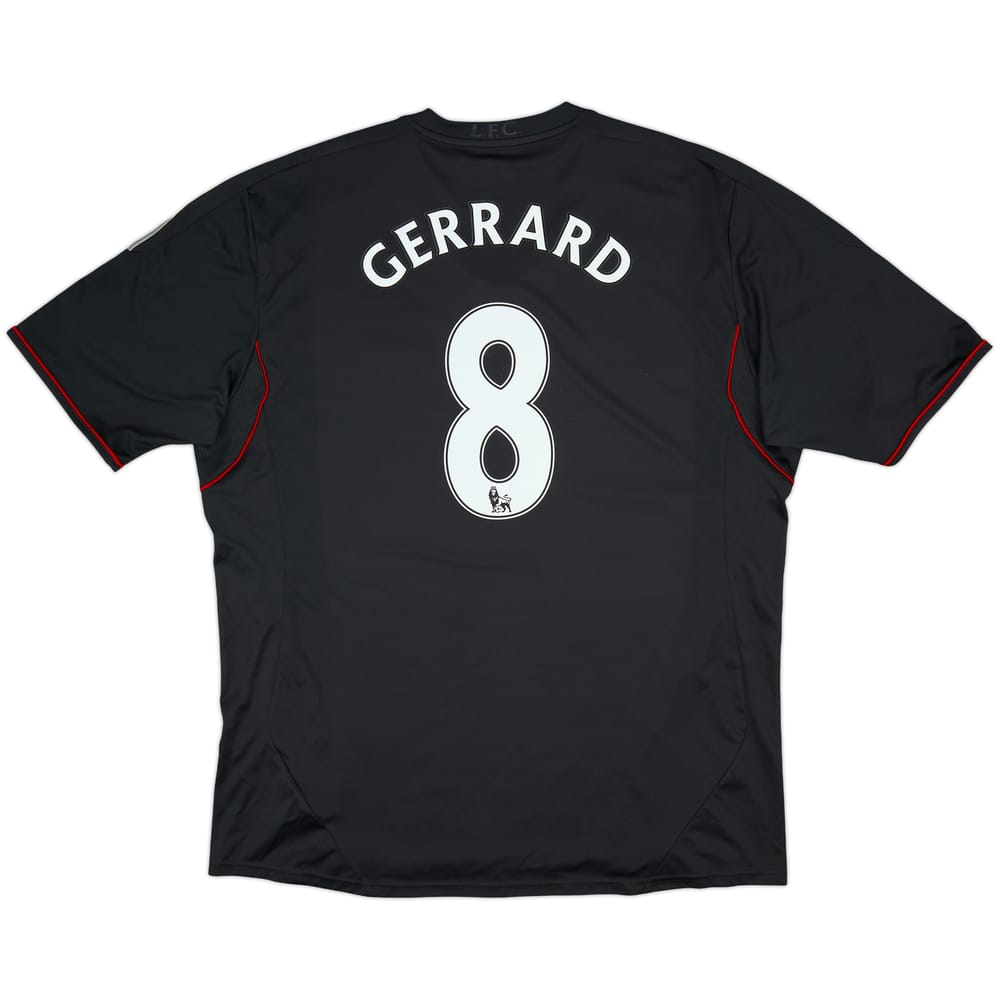 2011-12 Liverpool Away Shirt Gerrard #8 - 6/10 - (XXL)