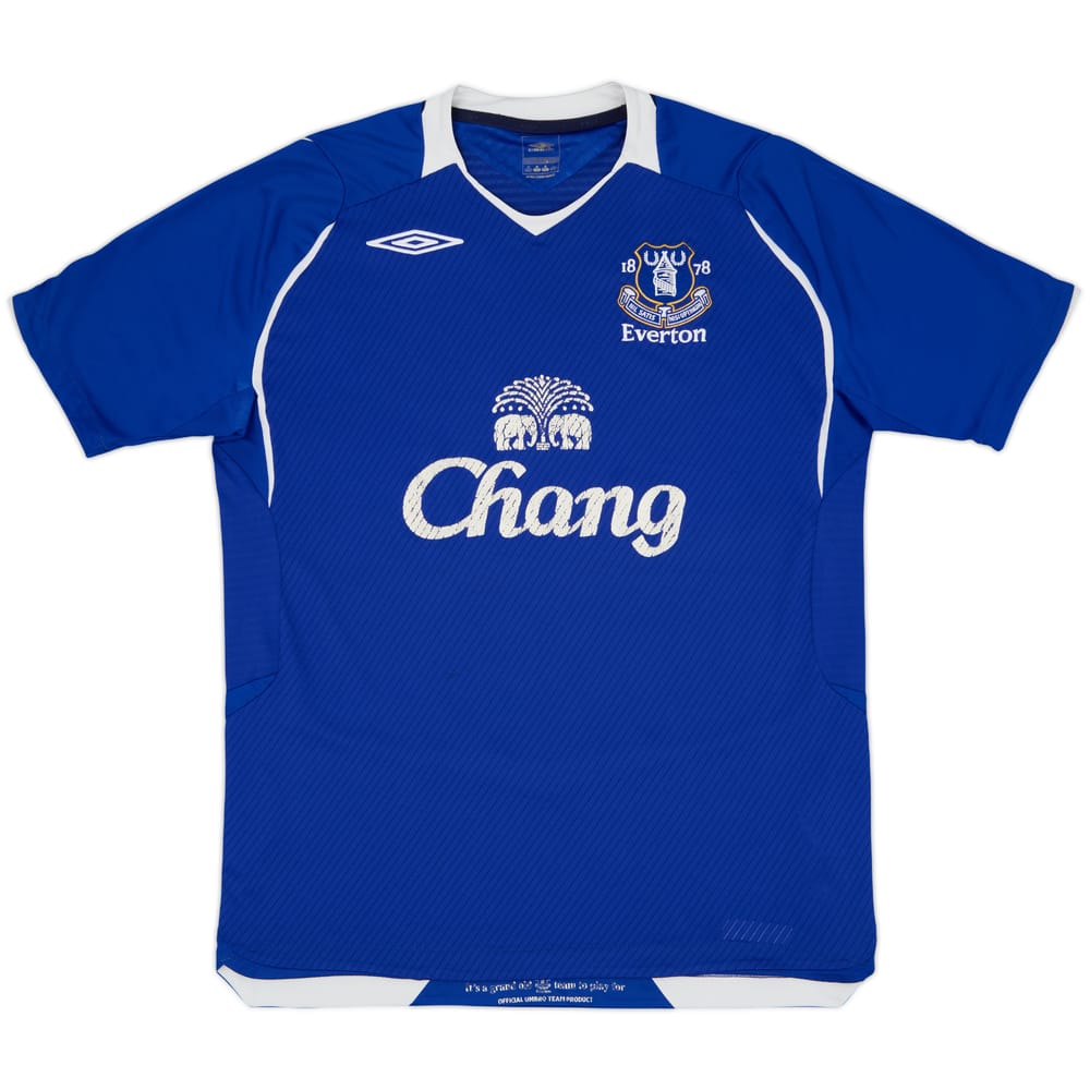 2008-09 Everton Home Shirt - 5/10 - (M)