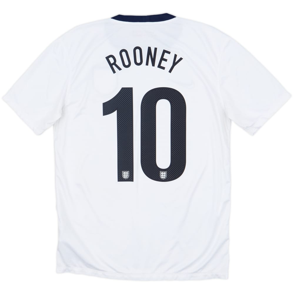 2013 England 150th Anniversary Home Shirt Rooney #10 - 8/10 - (M)