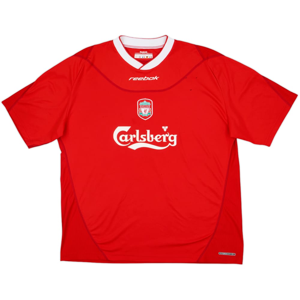 2002-04 Liverpool Home Shirt - 5/10 - (XL)