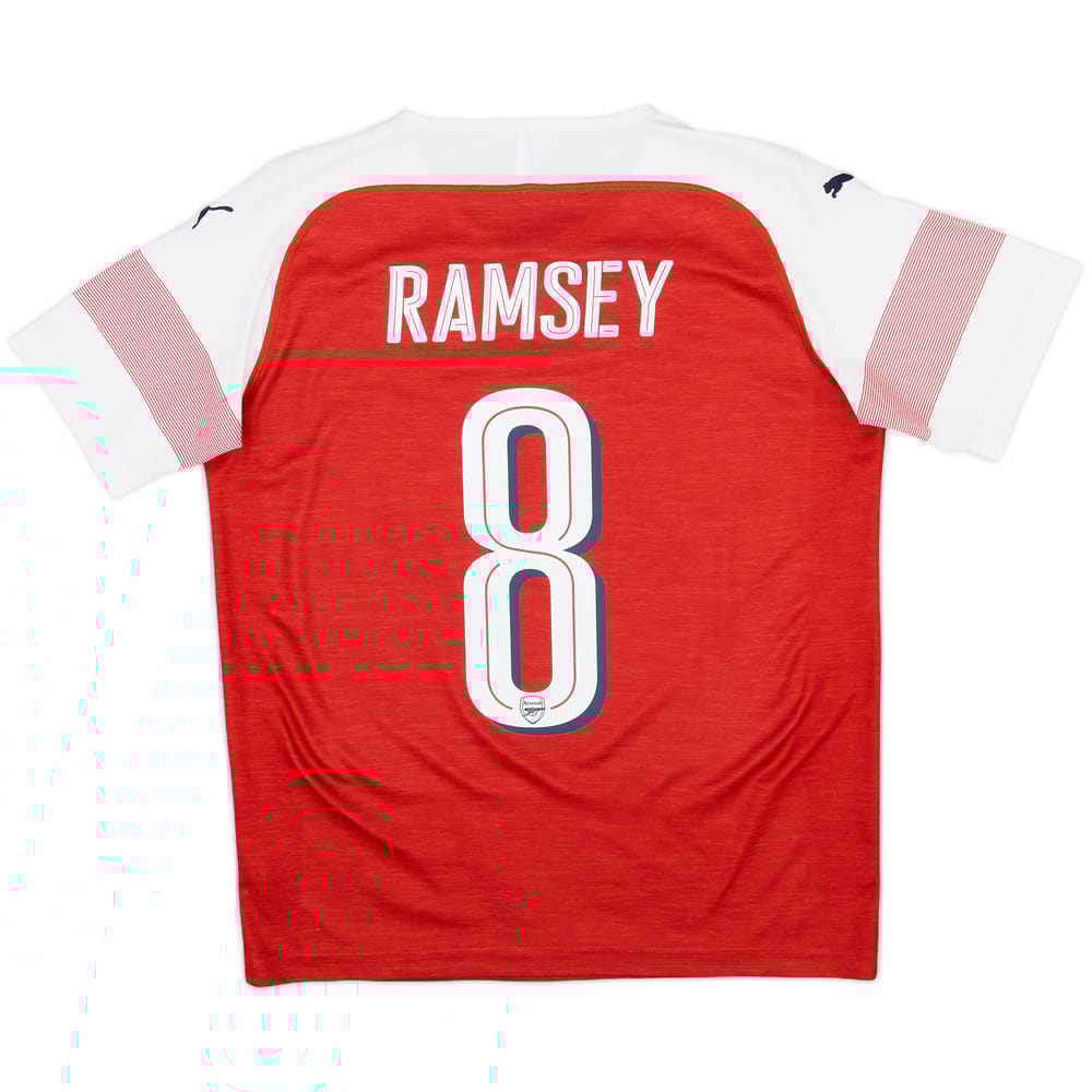 2018-19 Arsenal Home Shirt Ramsey #8 - 8/10 - (XL.Boys)