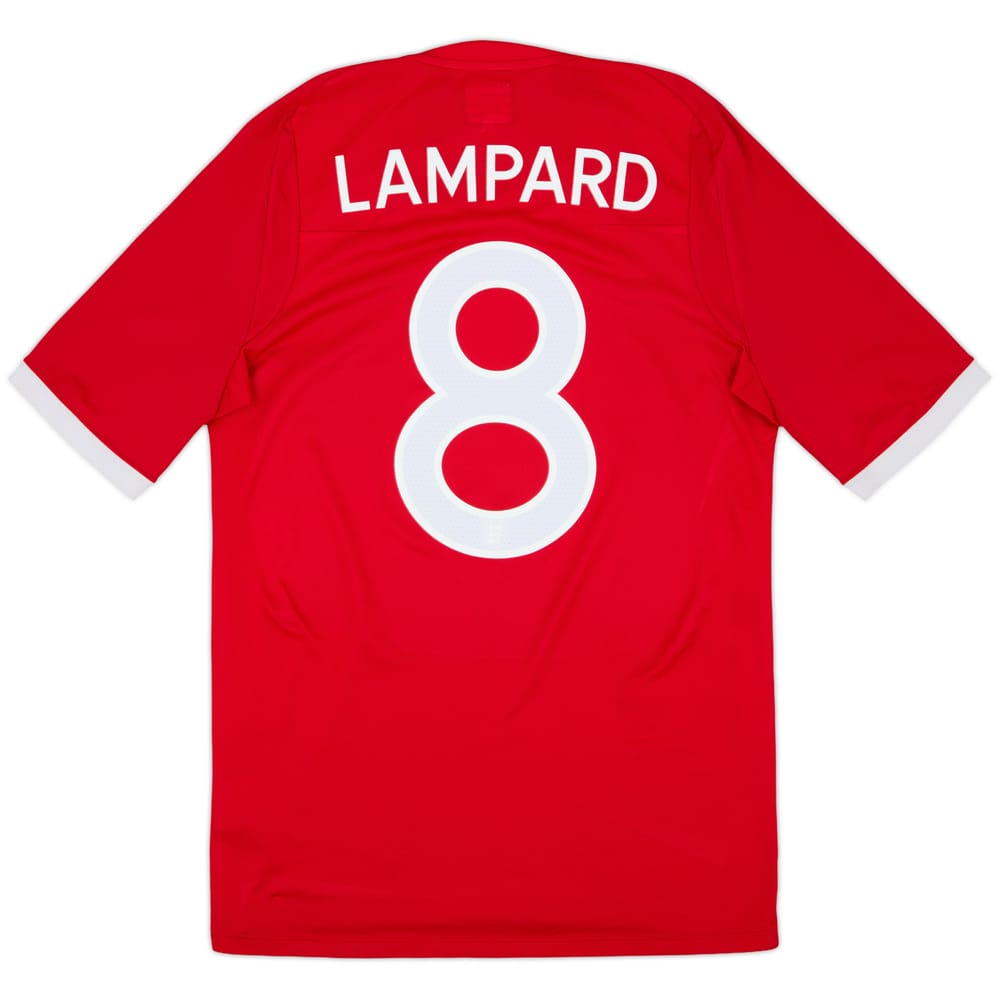 2010-11 England Away Shirt Lampard #8 - 8/10 - (S)