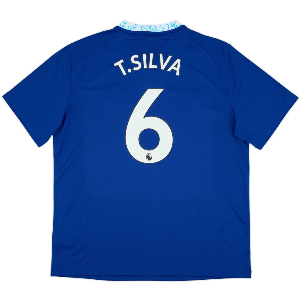 2022-23 Chelsea Home Shirt T.Silva #6 - 10/10 - (XL)