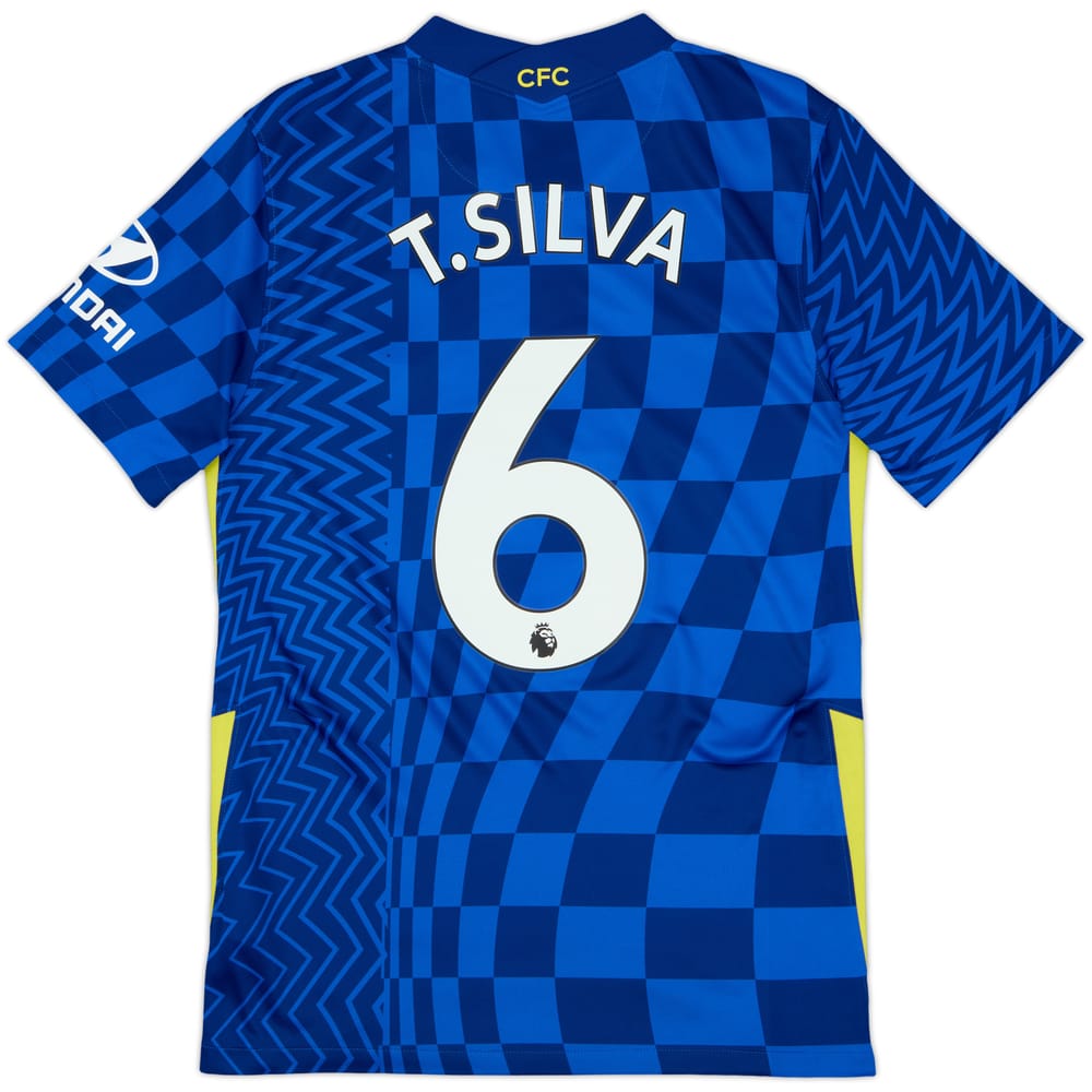 2021-22 Chelsea Home Shirt T.Silva #6 - 9/10 - (S)