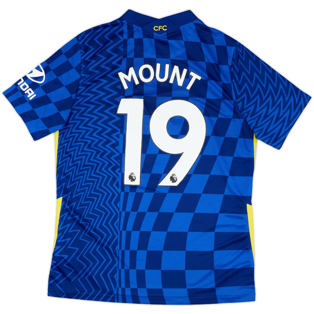 2021-22 Chelsea Home Shirt Mount #19 - 7/10 - (L)