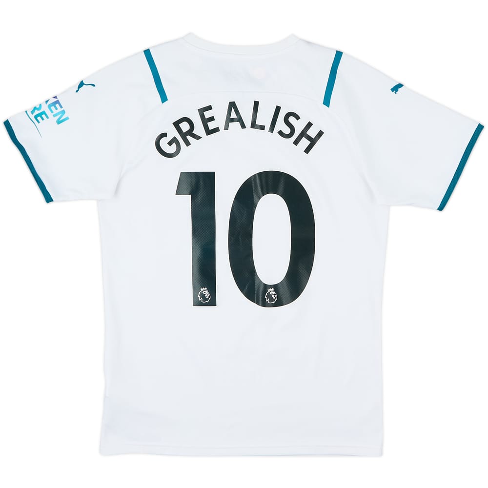 2021-22 Manchester City Away Shirt Grealish #10 - 8/10 - (S)