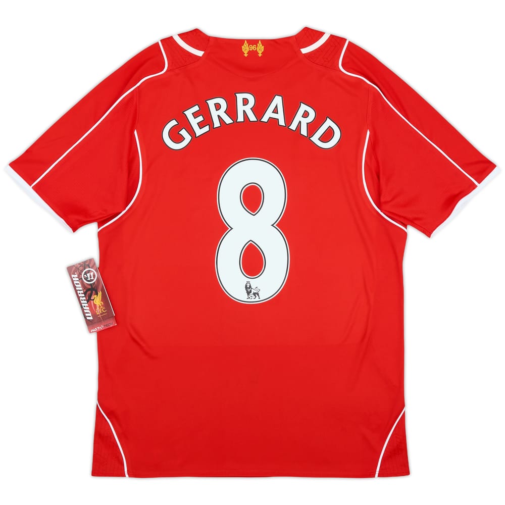2014-15 Liverpool Home Shirt Gerrard #8 (S)