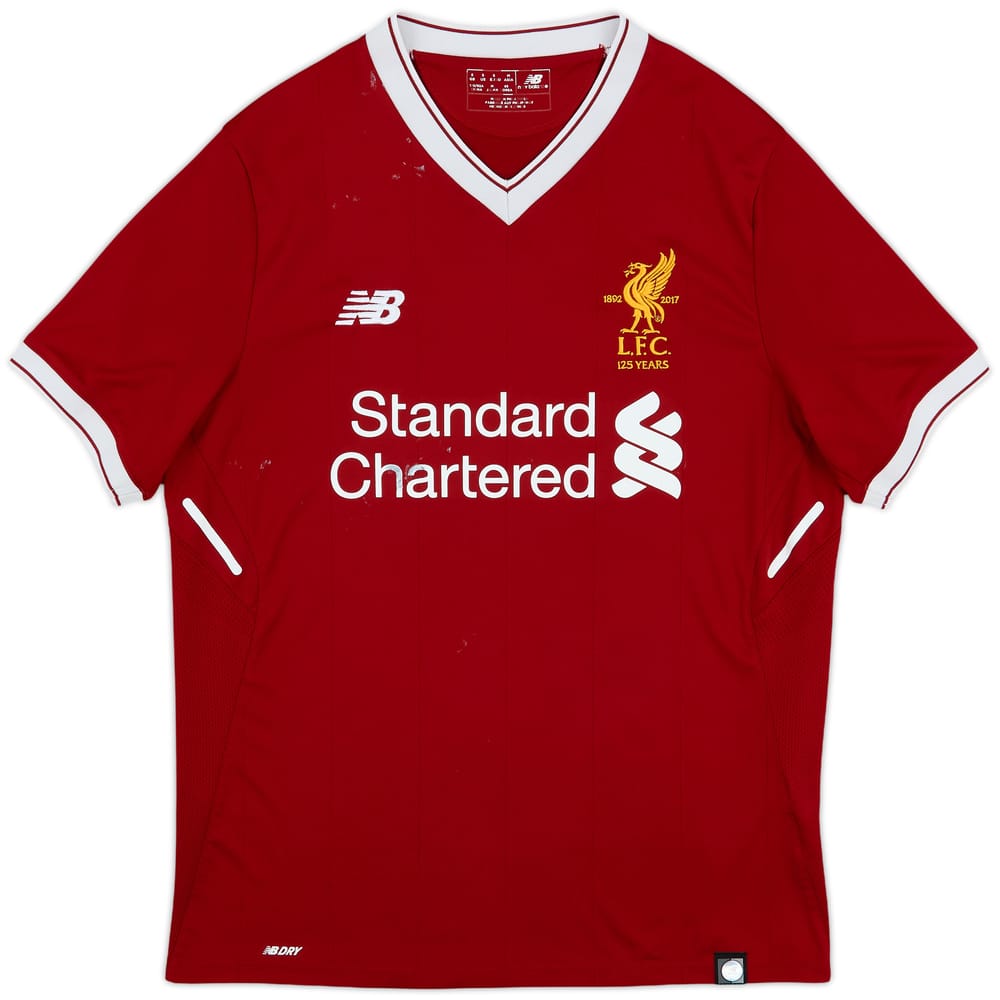 2017-18 Liverpool 125 Years Home Shirt - 4/10 - (S)