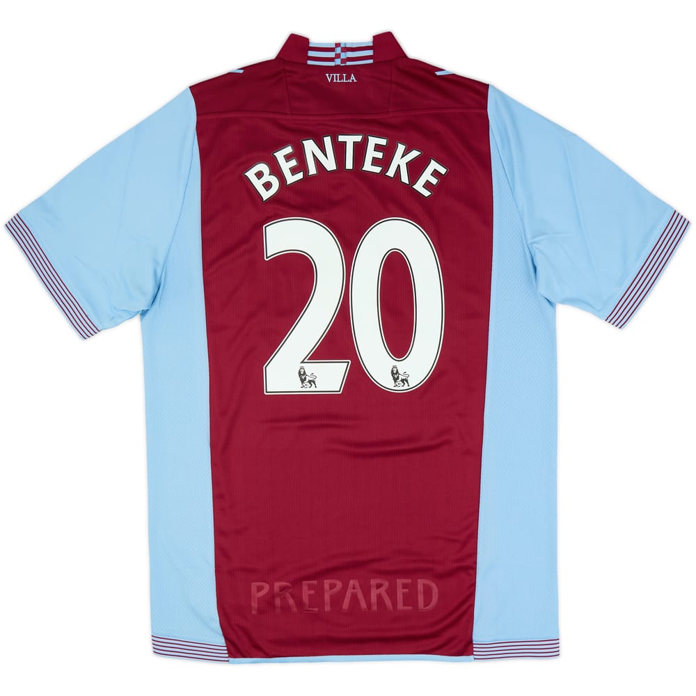2013-14 Aston Villa Home Shirt Benteke #20 (L)