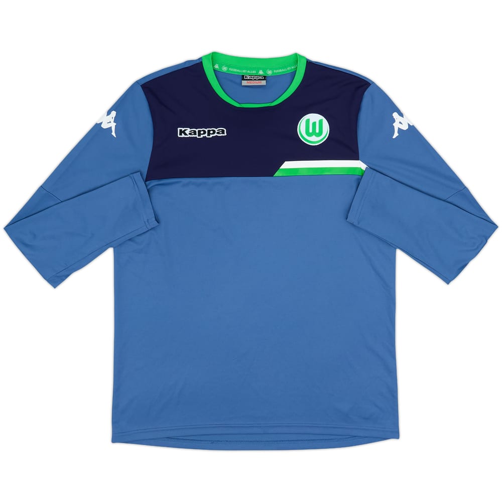 2014-15 Wolfsburg Kappa Training L/S Shirt - 8/10 - (M)