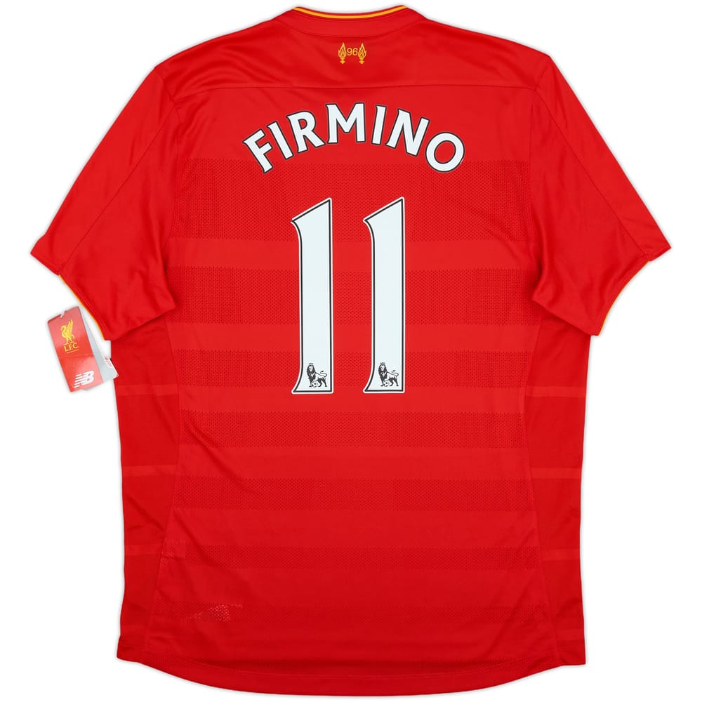 2016-17 Liverpool Home Shirt Firmino #11 (L)