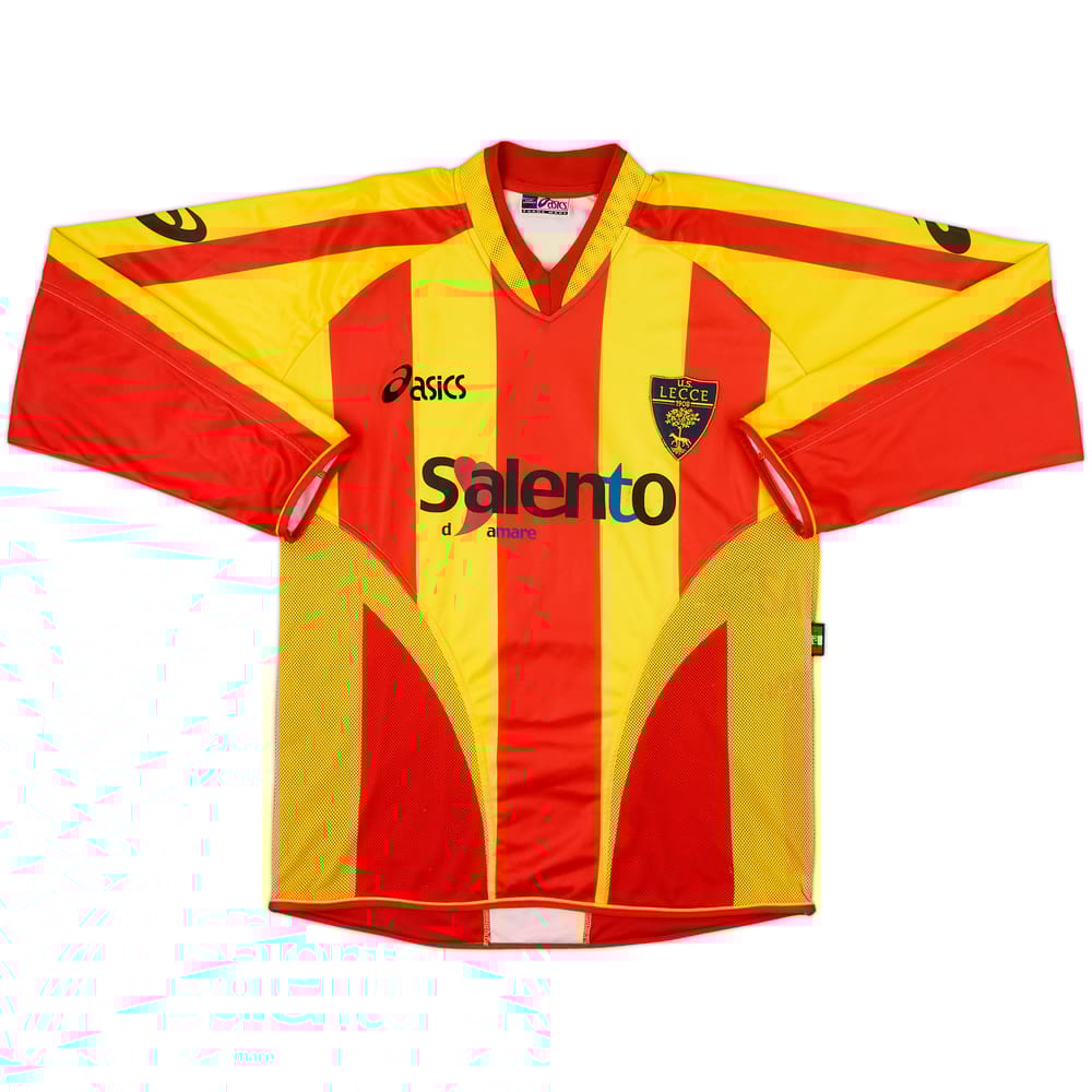 2004-05 Lecce Home L/S Shirt - 7/10 - (M)