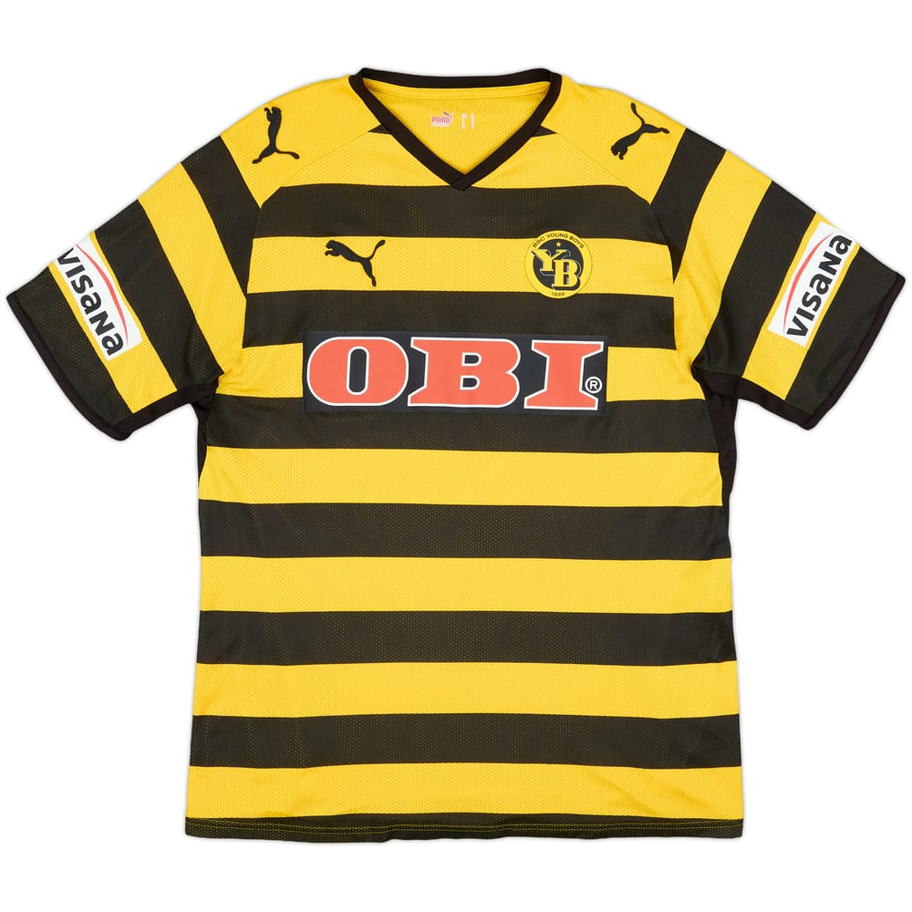 2008-09 Young Boys Player Issue Home Shirt - 8/10 - (M)
