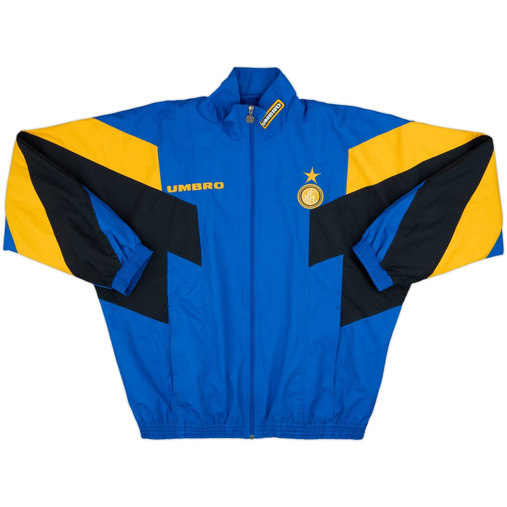 1996-98 Inter Milan Umbro Track Jacket - 8/10 - (L)