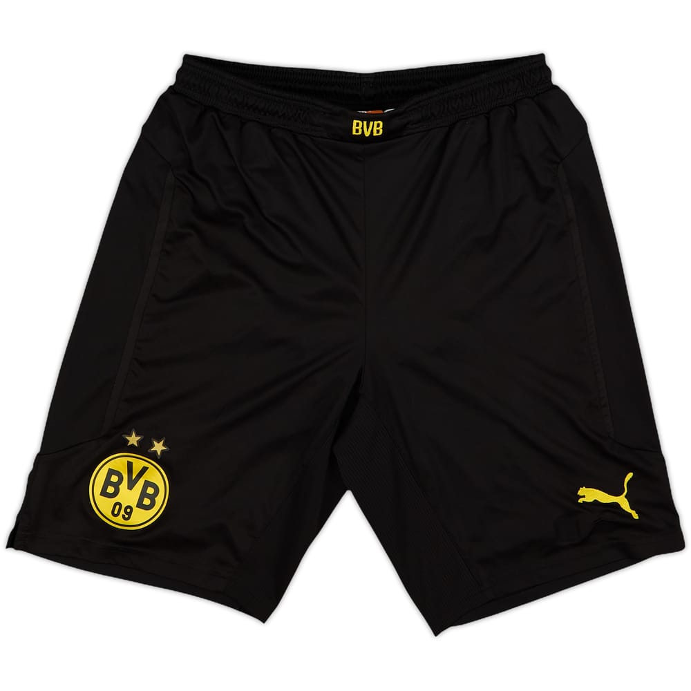 2013-15 Borussia Dortmund Home Shorts - 7/10 - (YXXL)