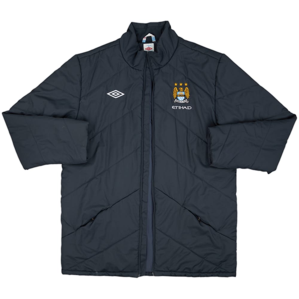 2009-10 Manchester City Umbro Padded Bench Coat - 4/10 - (XL)