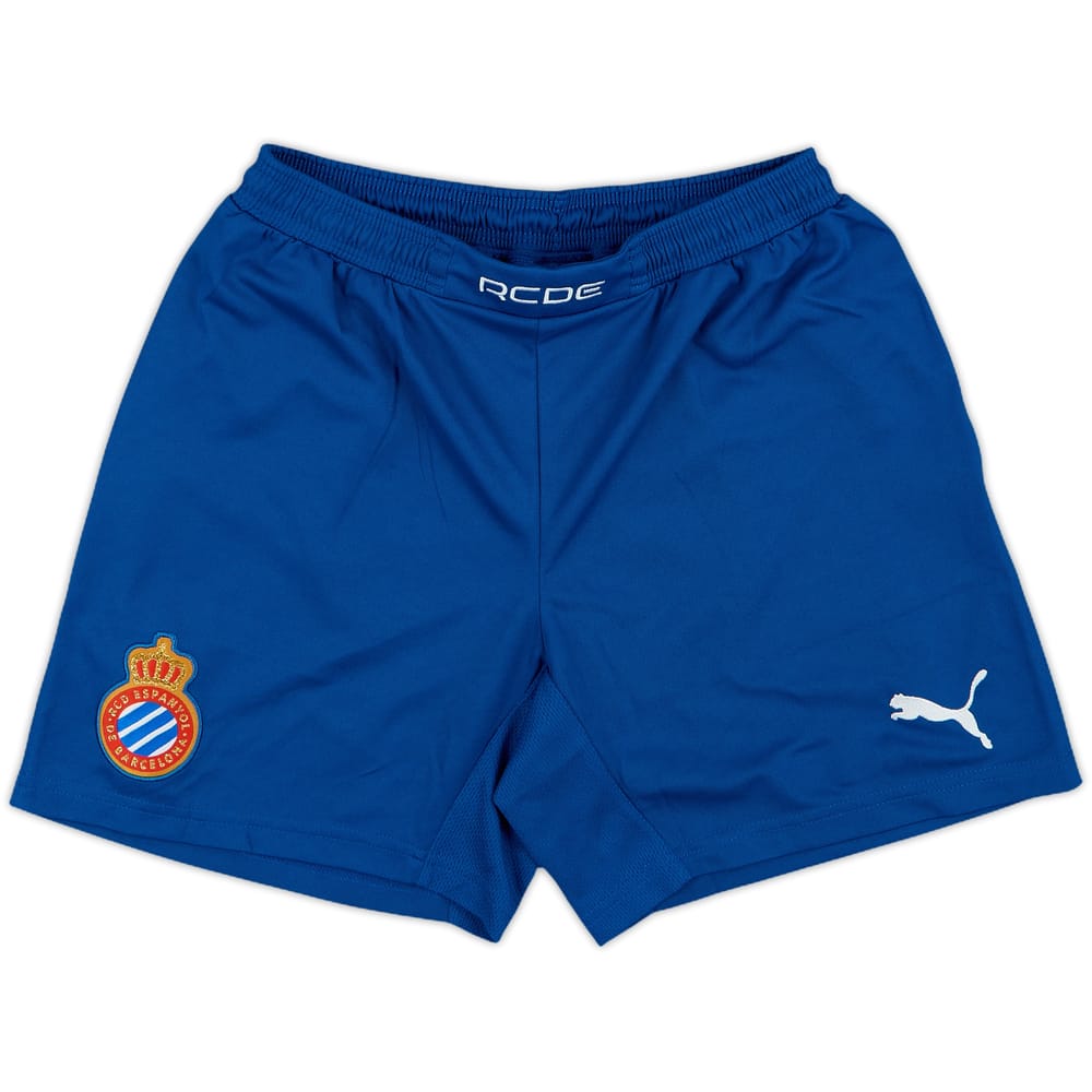2013-14 Espanyol Home Shorts - 9/10 - (XL.Boys)