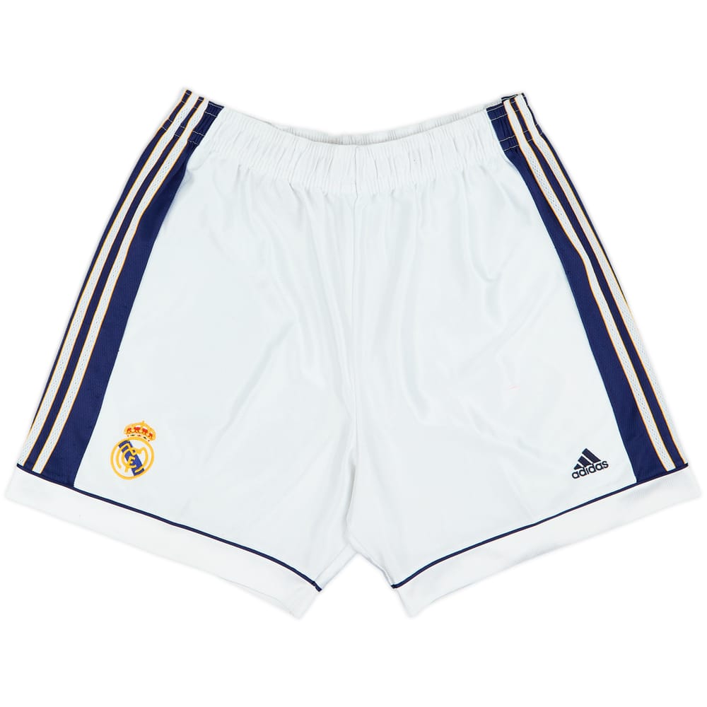 1998-00 Real Madrid Home Shorts - 7/10 - (XL)