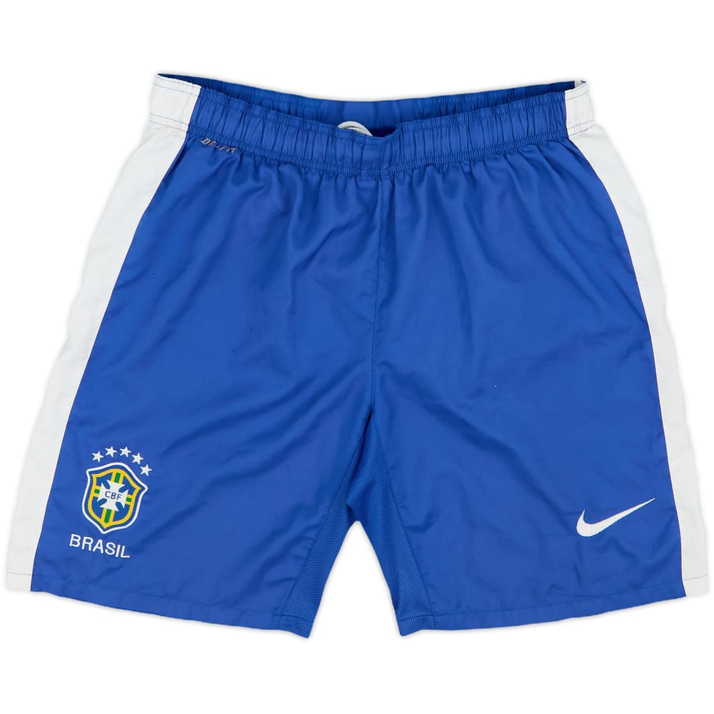 2014-15 Brazil Home Shorts - 6/10 - (M)