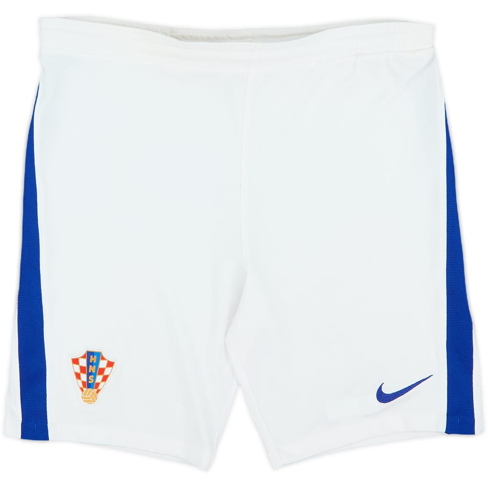 2020-22 Croatia Home Shorts - 7/10 - (L.Boys)