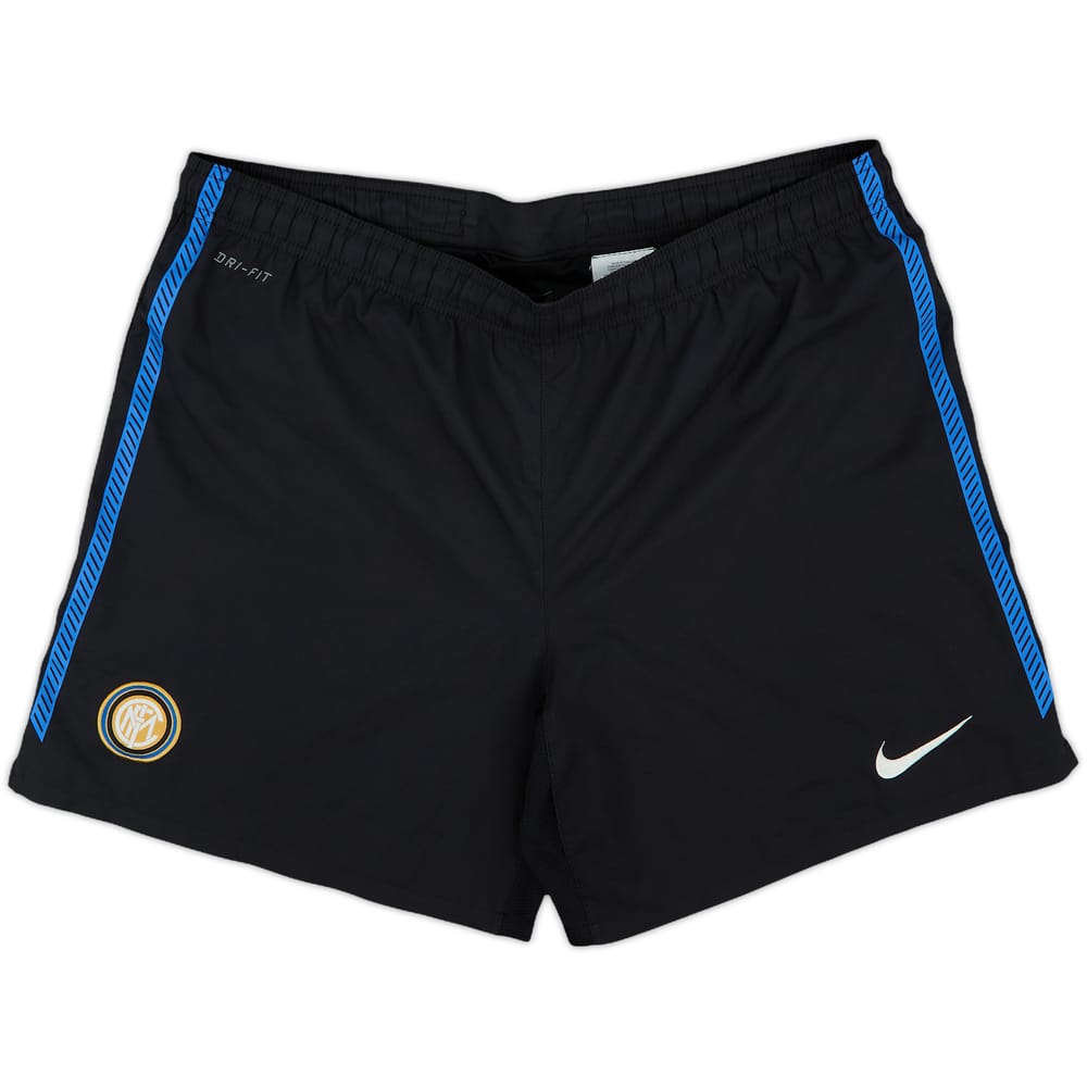 2010-11 Inter Milan Home Shorts - 7/10 - (M)