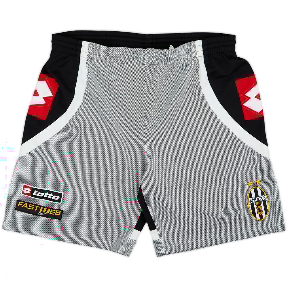 2001-02 Juventus Lotto Training Shorts - 8/10 - (L)
