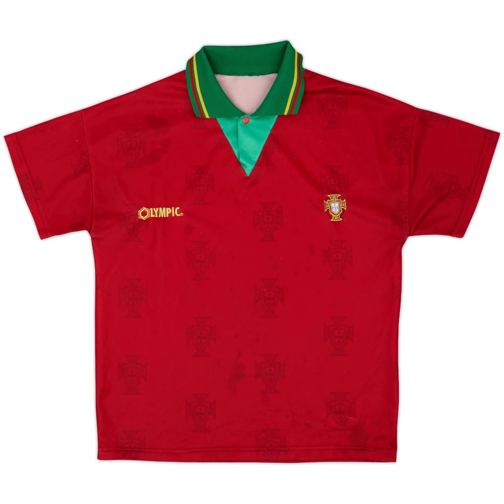 1995-96 Portugal Home Shirt - 5/10 - (L.Boys)