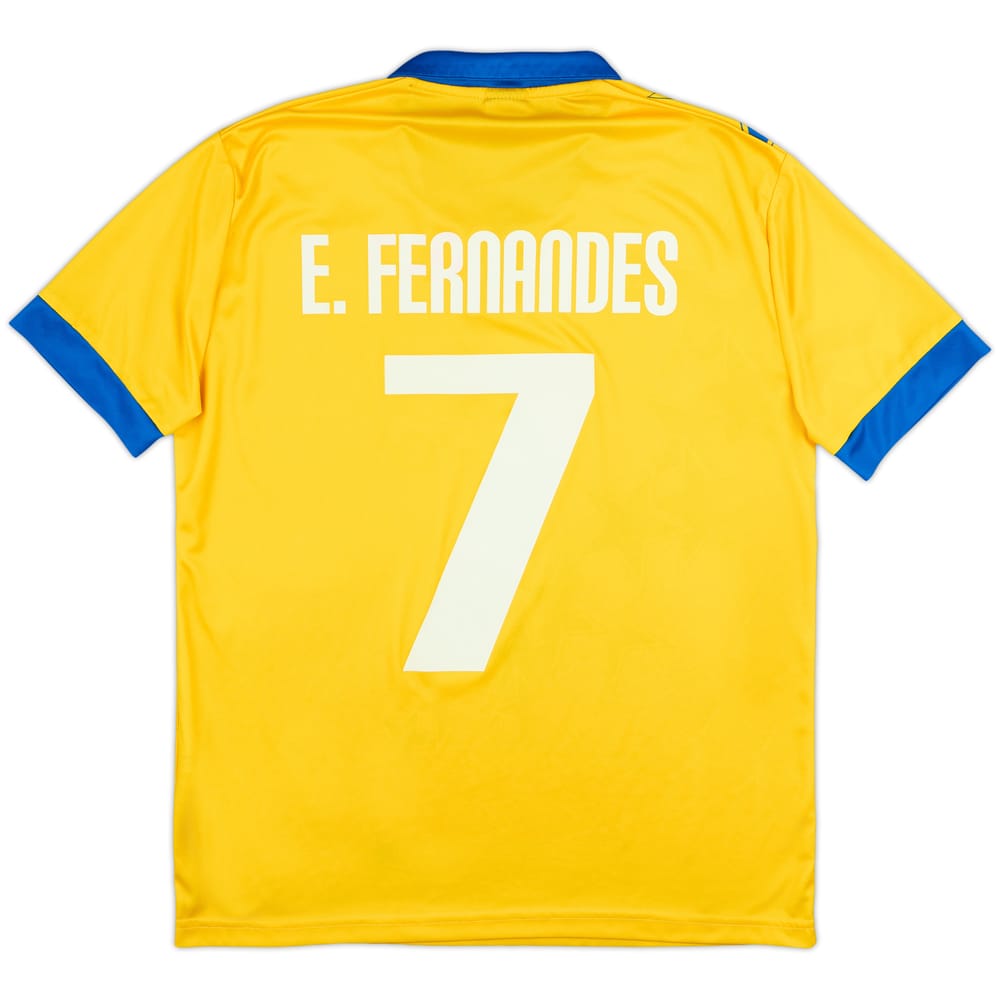 2015-16 FC Sion European Third Shirt E. Fernandes #7 - 8/10 - (S)