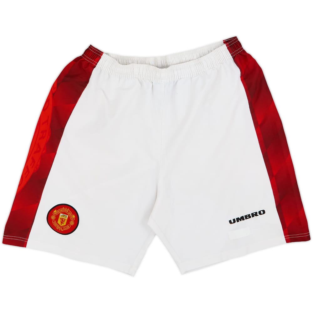 1996-98 Manchester United Home Shorts - 8/10 - (L)