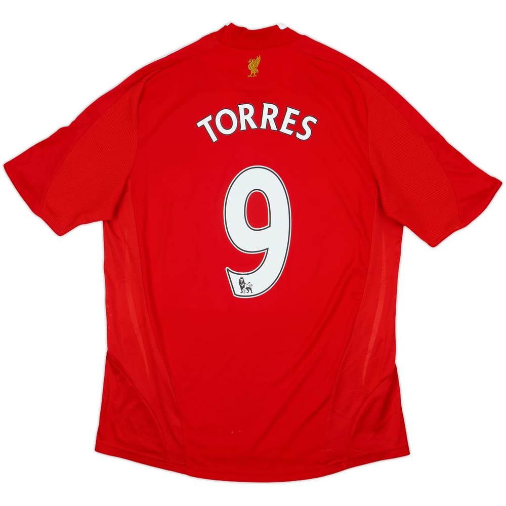 2008-10 Liverpool Home Shirt Torres #9 - 7/10 - (M)