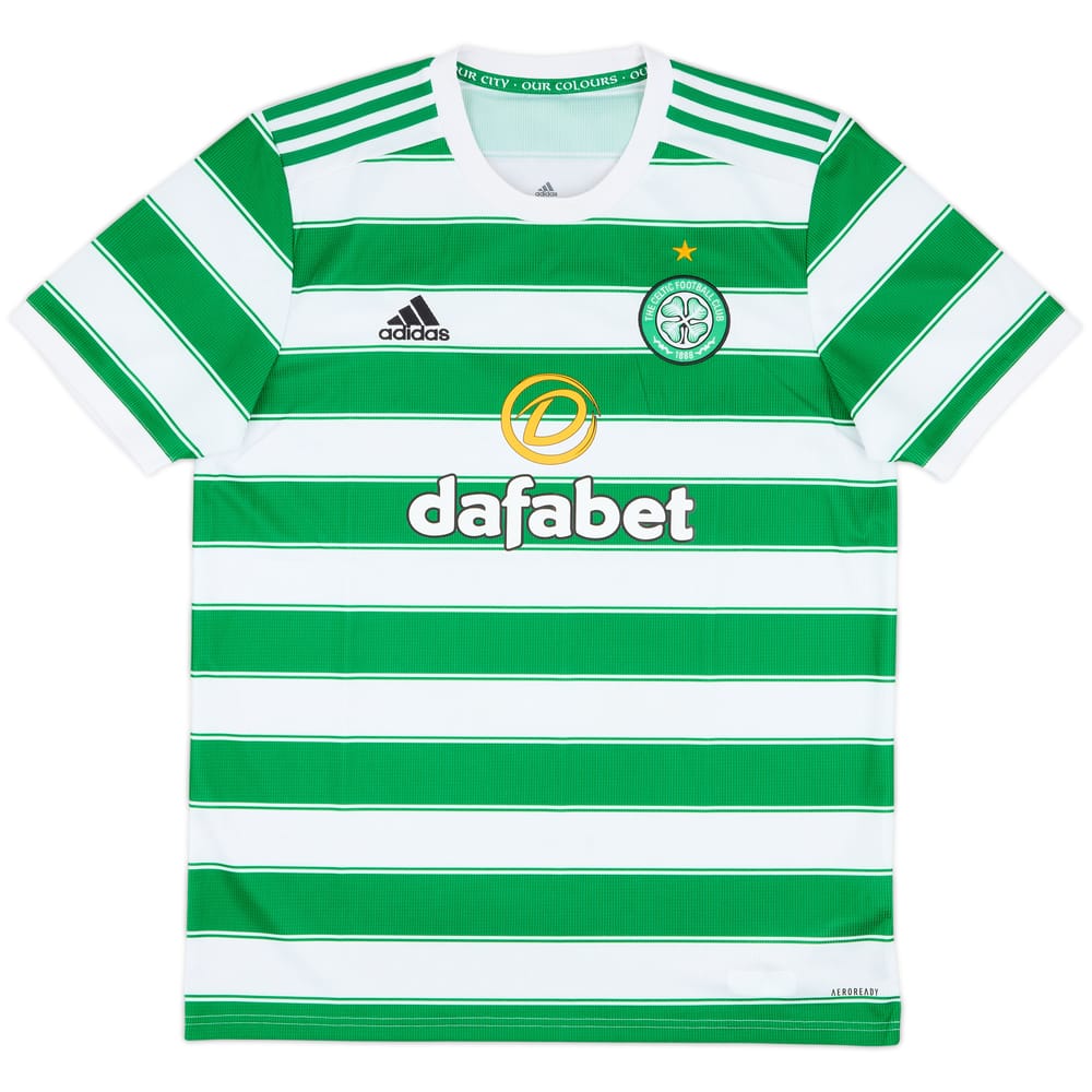 2021-22 Celtic Home Shirt - 10/10 - (L)