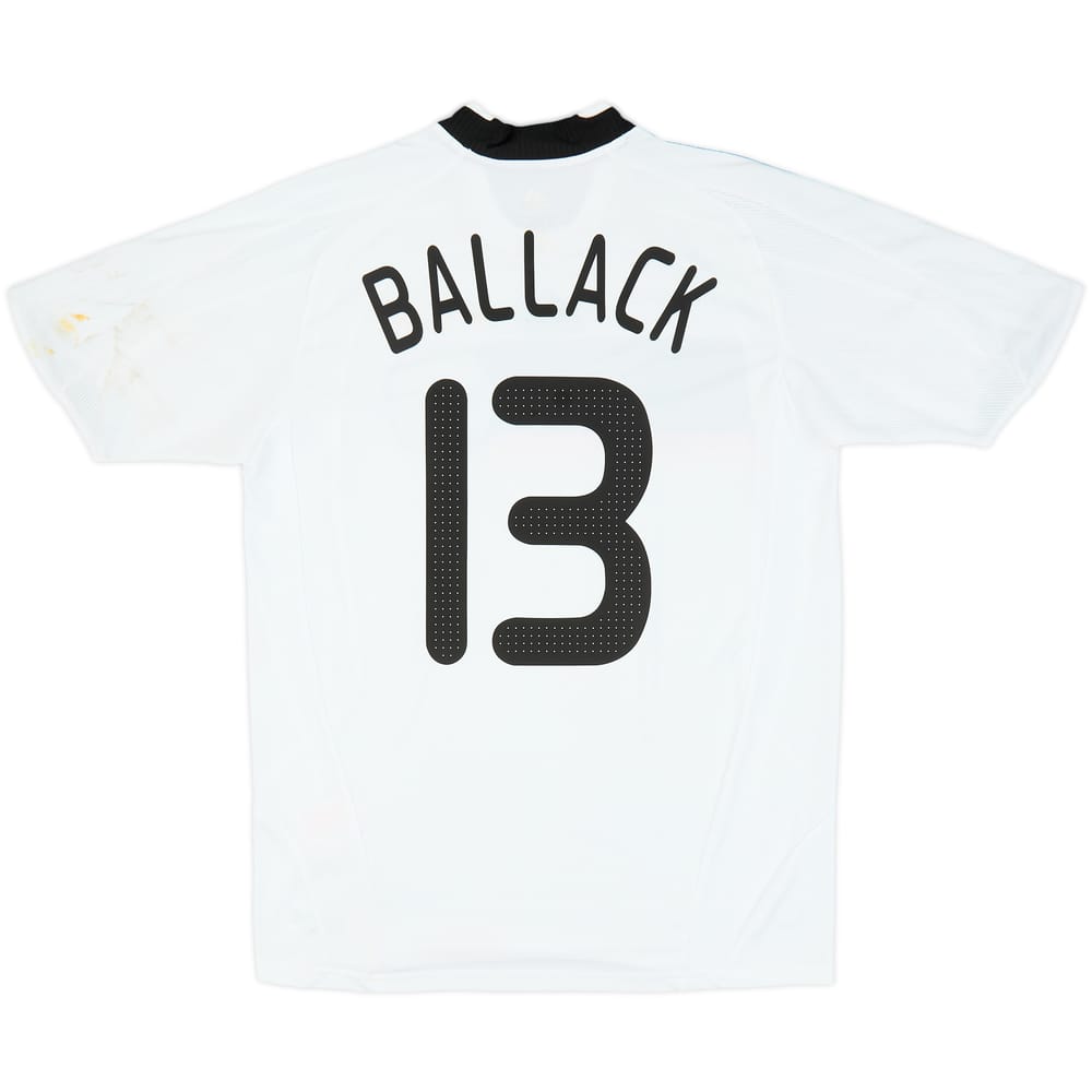 2008-09 Germany Home Shirt Ballack #13 - 6/10 - (M)