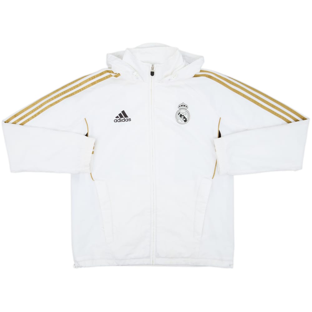 2011-12 Real Madrid adidas Hooded Track Jacket - 8/10 - (M)