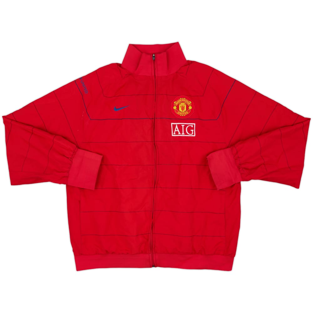 2008-09 Manchester United Nike Track Jacket - 8/10 - (L)