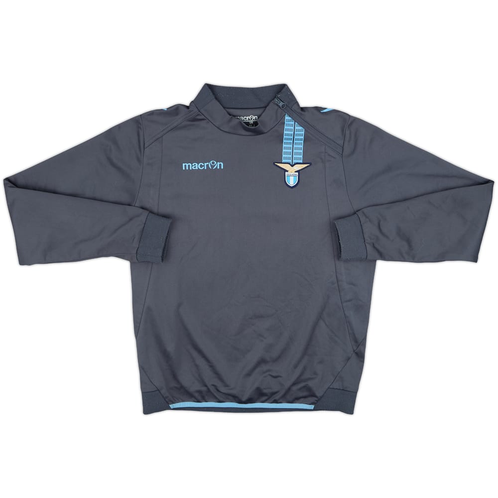2013-14 Lazio Macron 1/4 Zip Drill Top - 8/10 - (XL.Boys)