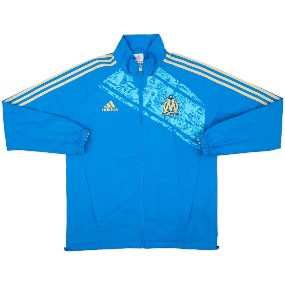 2011-12 Olympique Marseille adidas Track Jacket - 7/10 - (M)