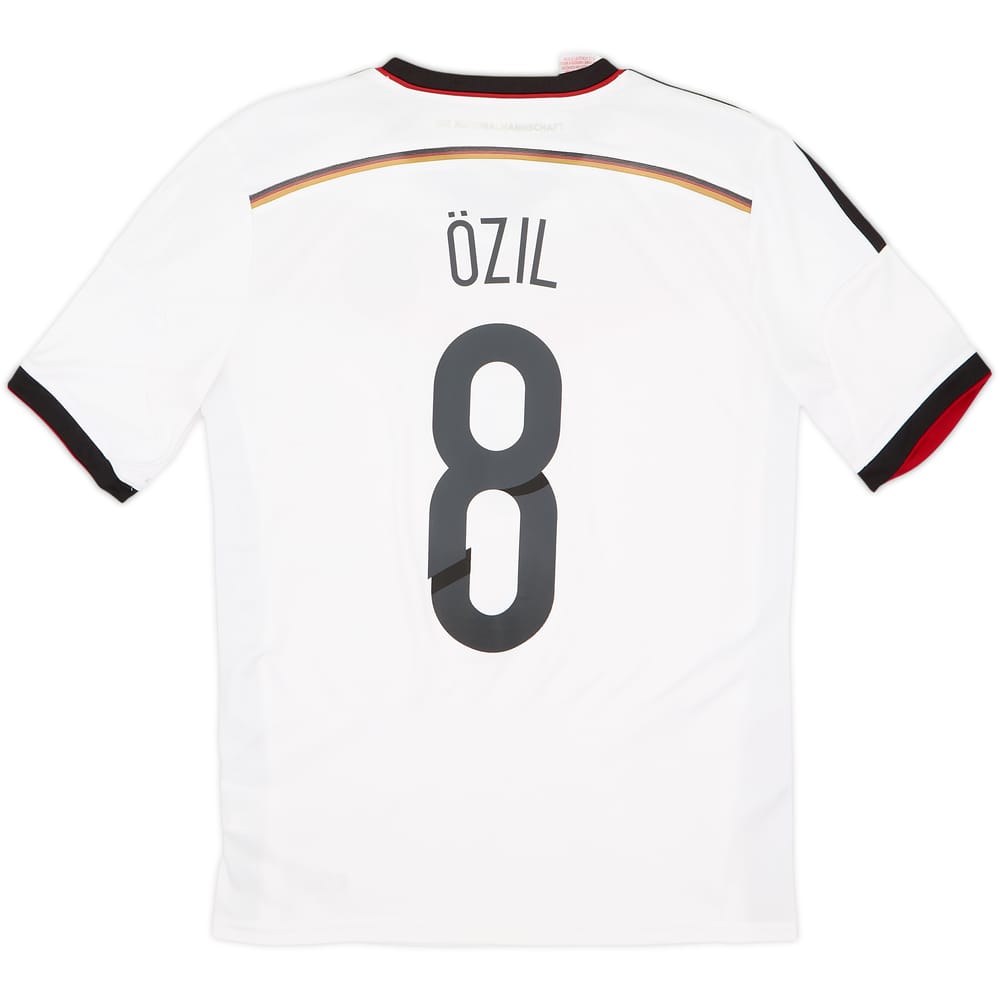 2014-15 Germany Home Shirt Ozil #8 - 8/10 - (XL.Boys)