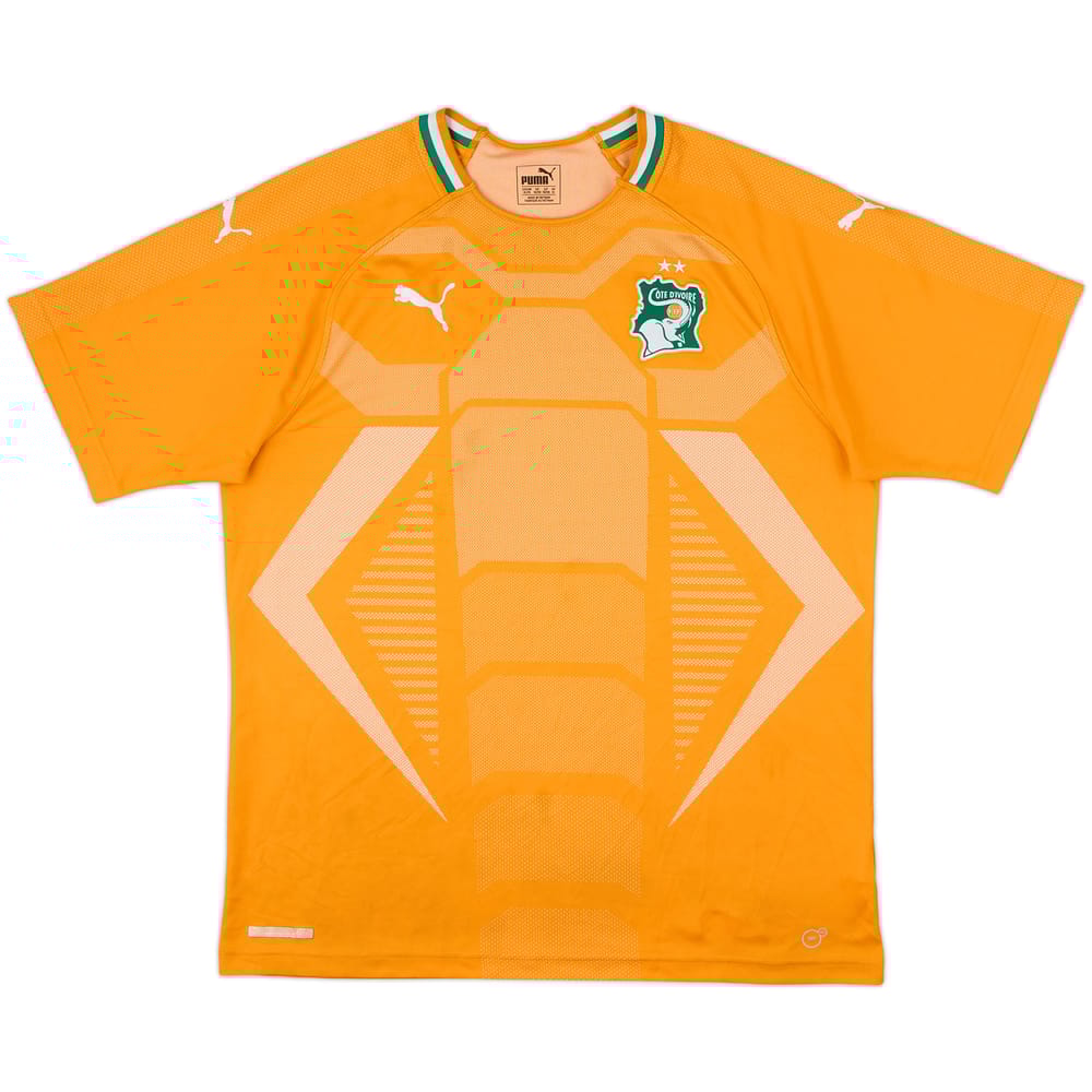 2019 Ivory Coast Home Shirt - 6/10 - (XL)