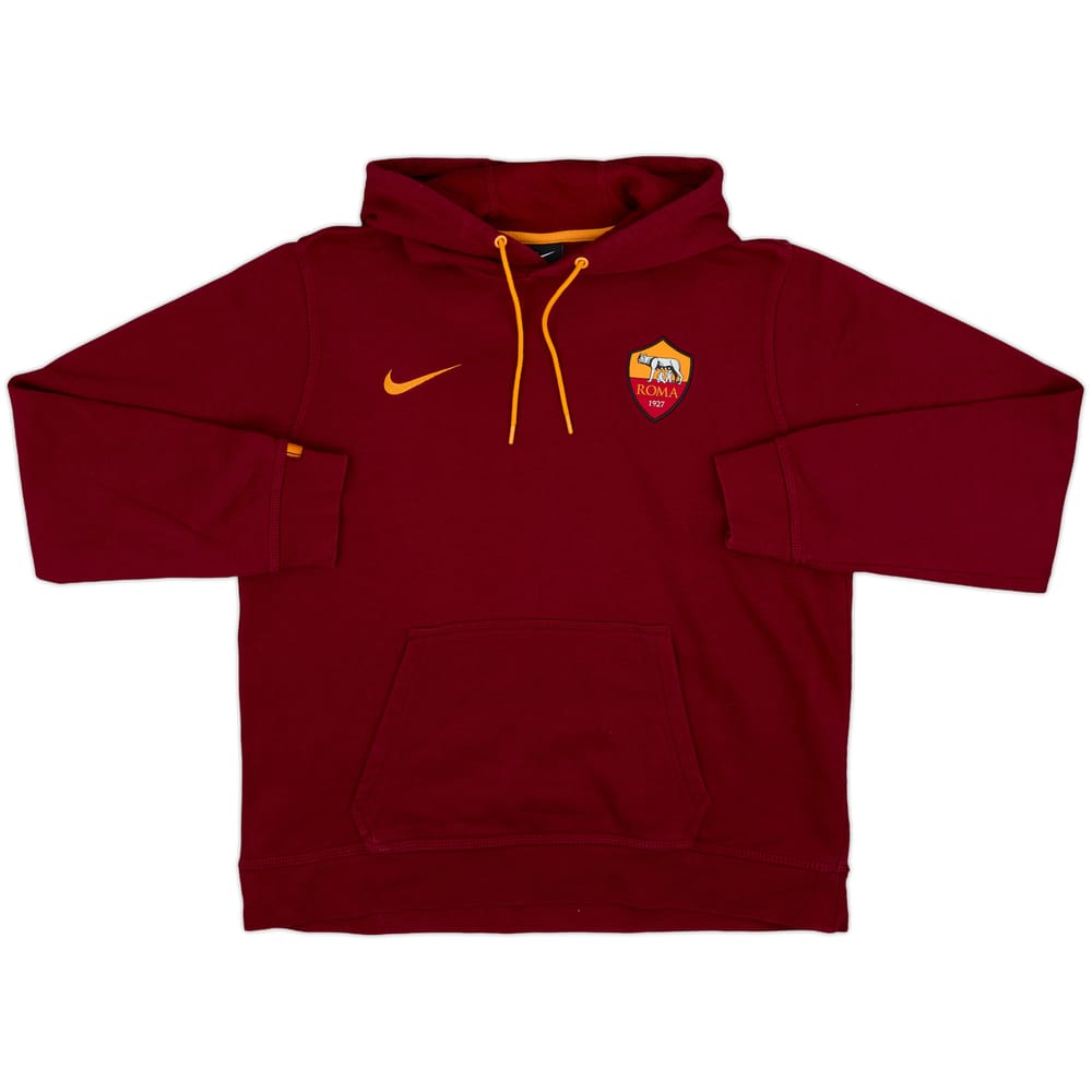 2015-16 Roma Nike Hooded Sweat Top - 10/10 - (L)