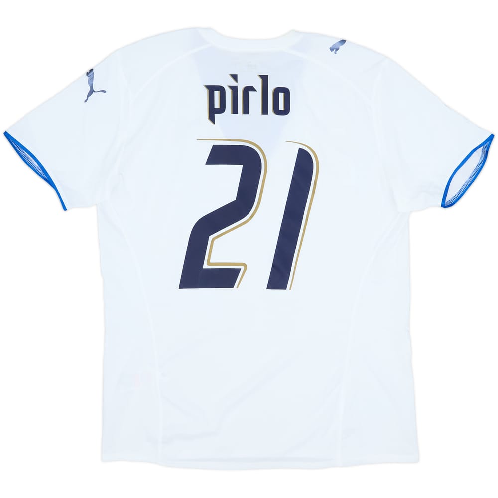 2006 Italy Away Shirt Pirlo #21 - 5/10 - (XL)