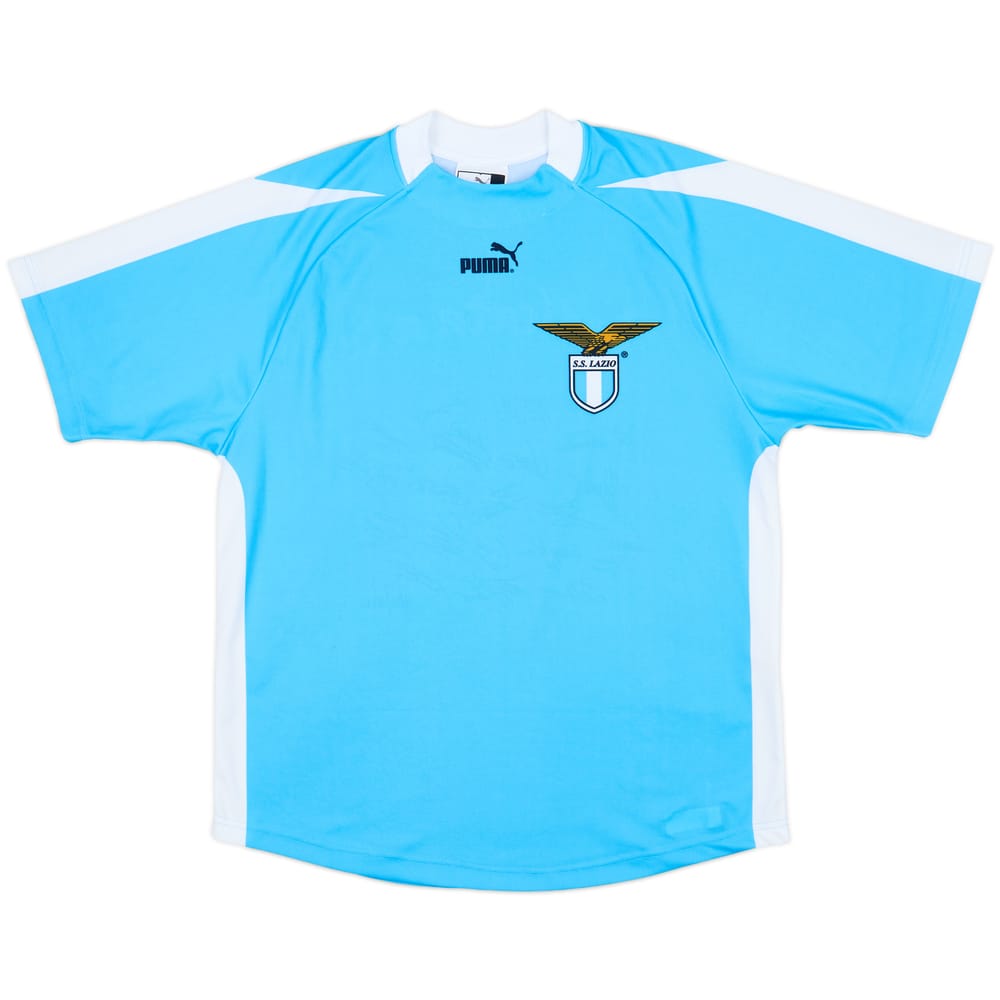 2003-04 Lazio 'Signed' Basic Home Shirt - 8/10 - (M)