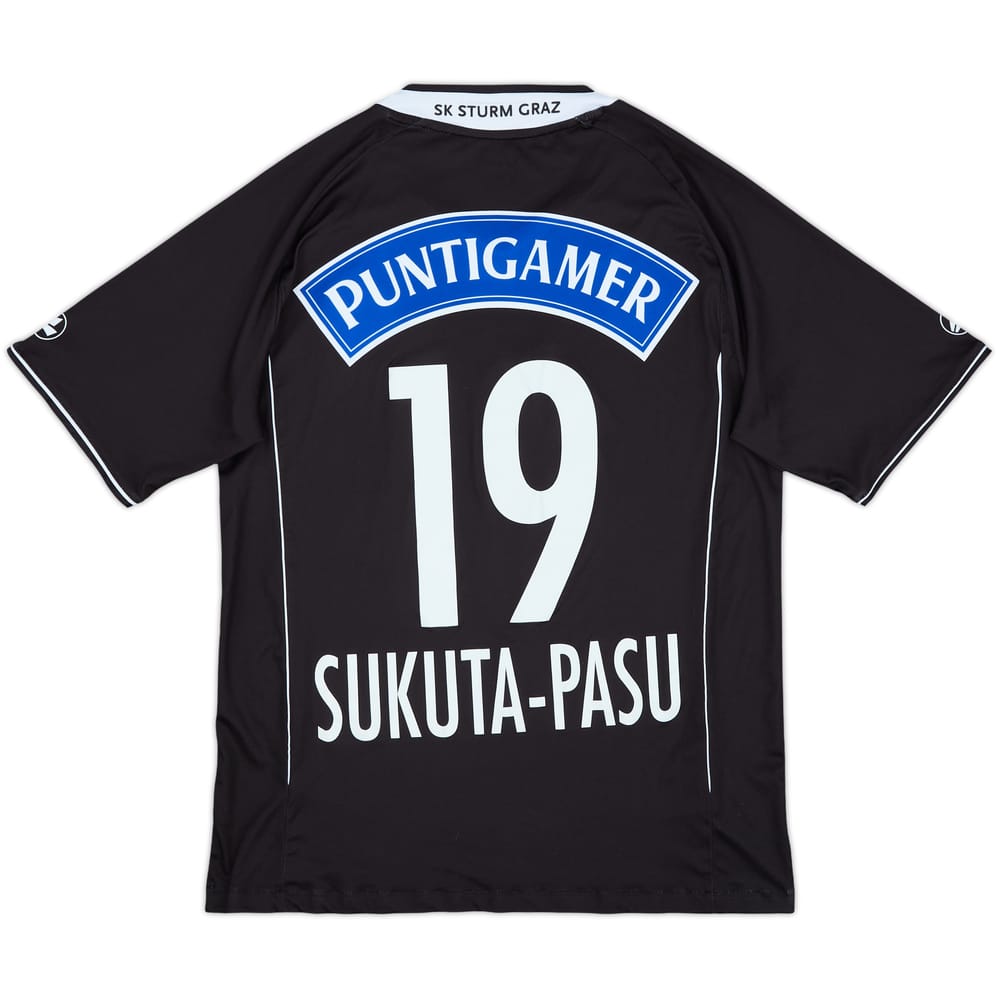 2012-13 Sturm Graz Home Shirt Sukutu-Pasu #19 - 7/10 - (S)