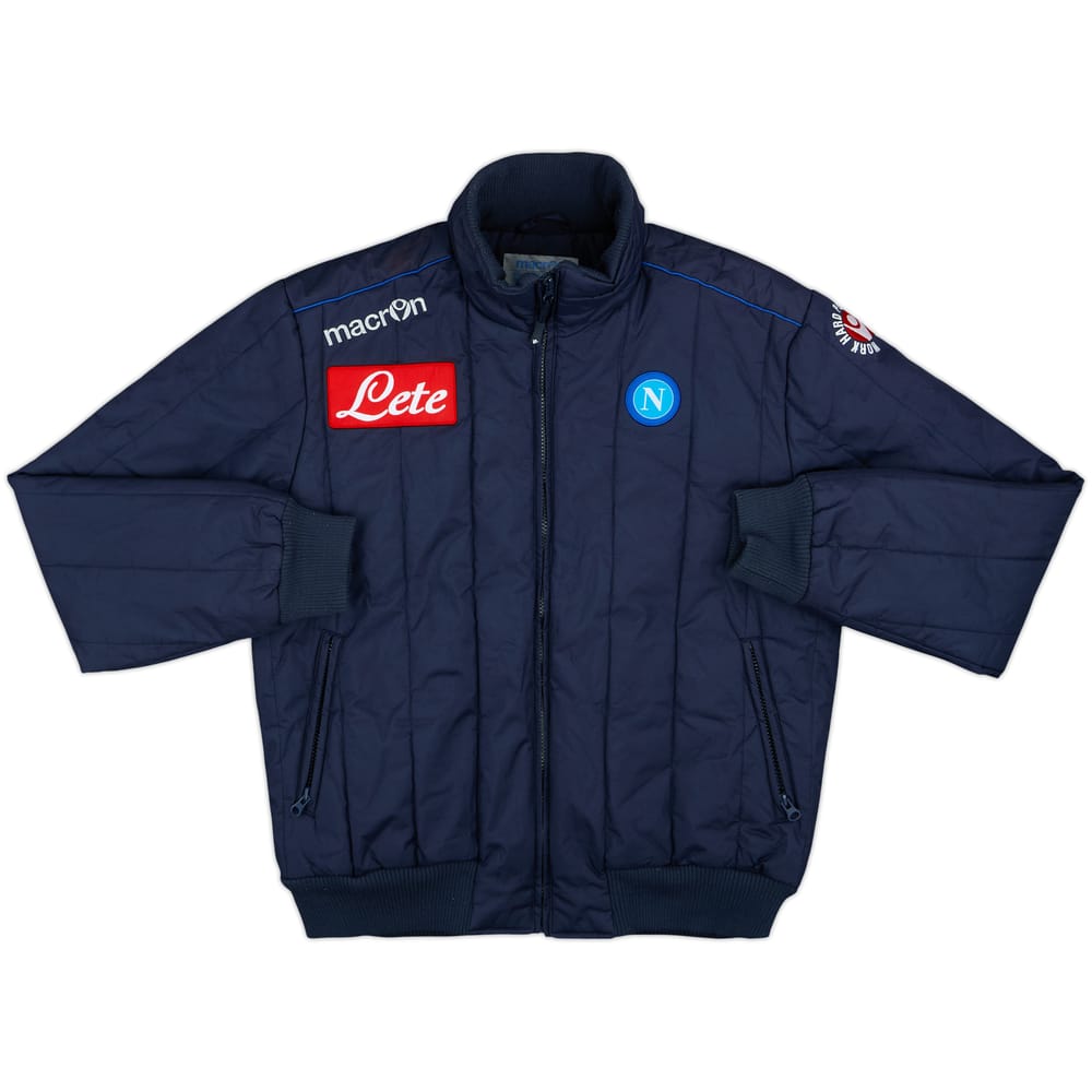 2013-14 Napoli Macron Track Jacket - 8/10 - (M.Boys)