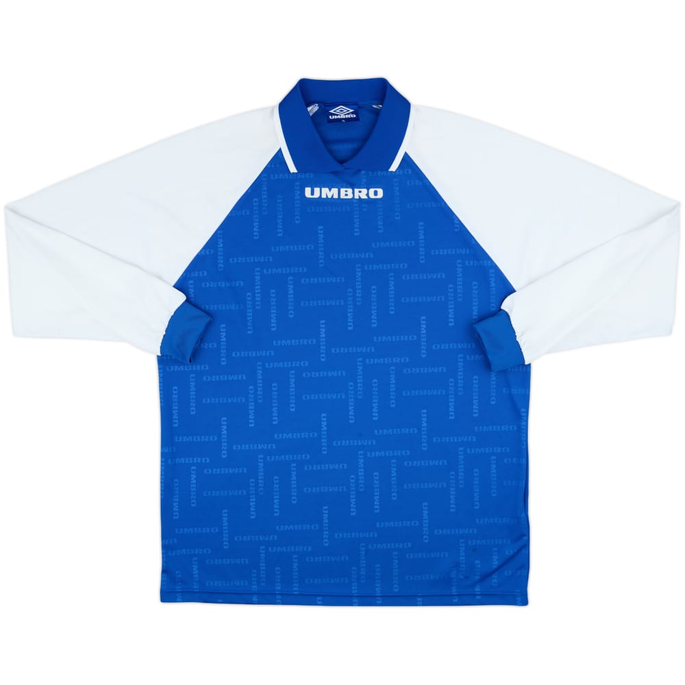 1990s Umbro Template L/S Shirt - 8/10 - (XL)