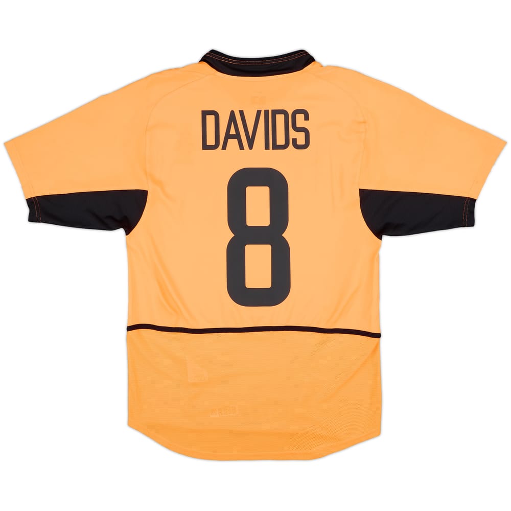 2002-04 Netherlands Home Shirt Davids #8 - 9/10 - (S)